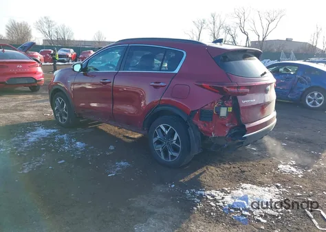 2020 Kia Sportage Ex from USA, damaged, VIN KNDPNCAC1L7644242